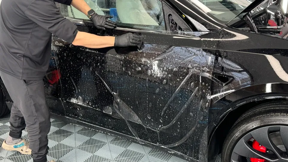 Tesla Model Y PPF施工事例｜費用目安と仕上がり 施工写真 2-3