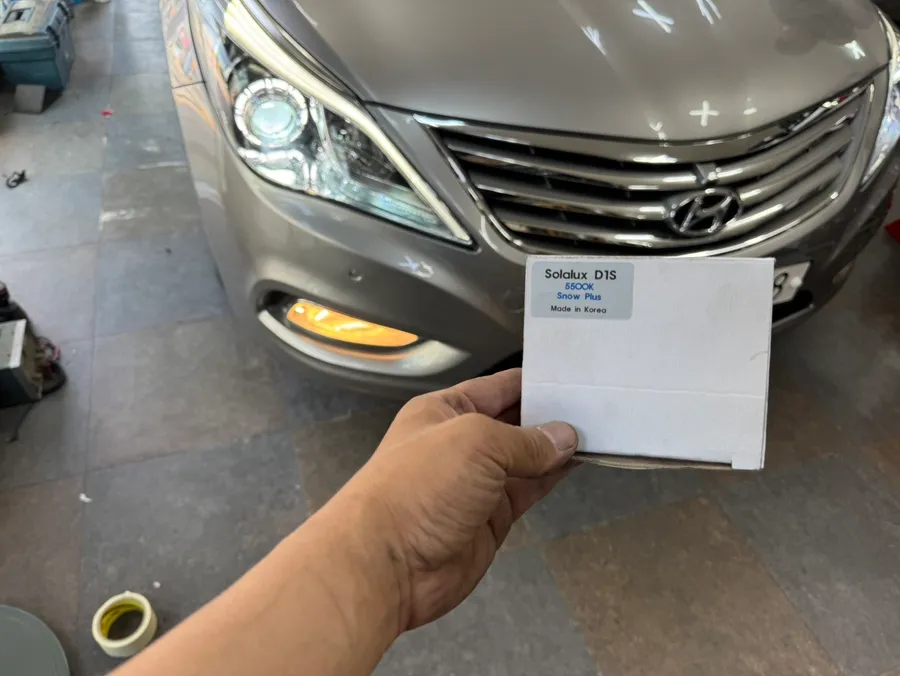 Hyundai Grandeur HG lighting upgrade - Hyundai Grandeur HG HID Upgrade Review photo 4