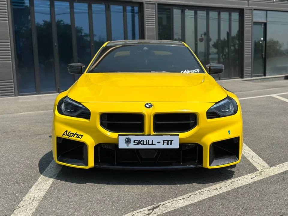 BMW M2のカーラッピング事例 施工写真 4