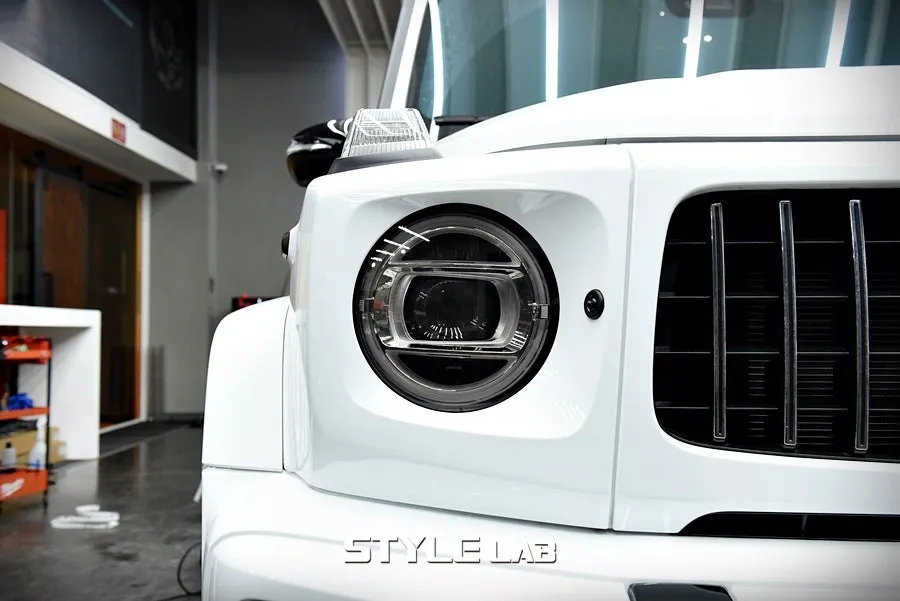 Mercedes-Benz G63 AMG PPF施工事例：費用目安と仕上がり 施工写真 2-1