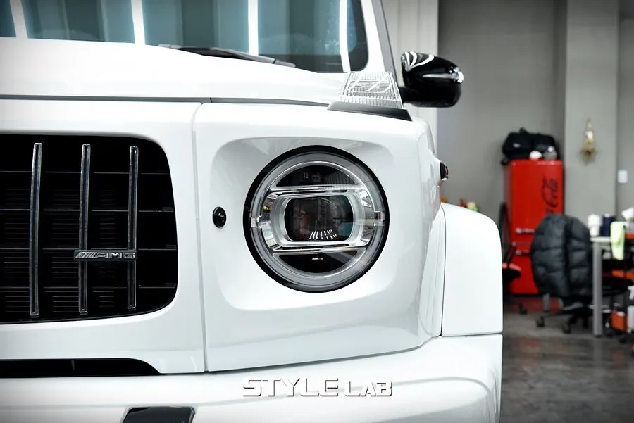 Mercedes-Benz G63 AMG PPF施工事例：費用目安と仕上がり 施工写真 3-1