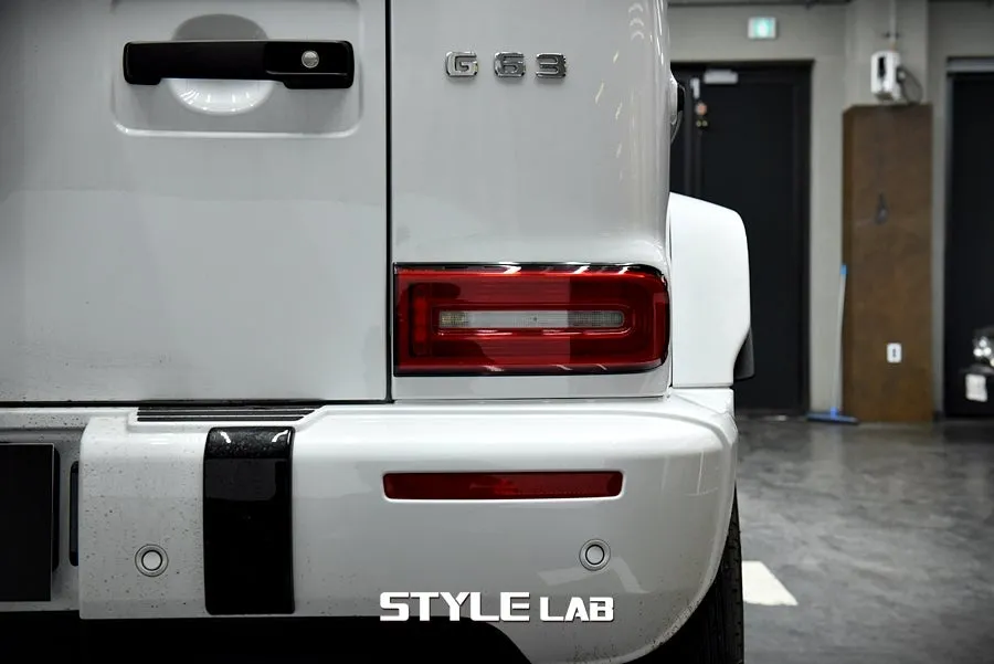 Mercedes-Benz G63 AMG PPF施工事例：費用目安と仕上がり 施工写真 1-3