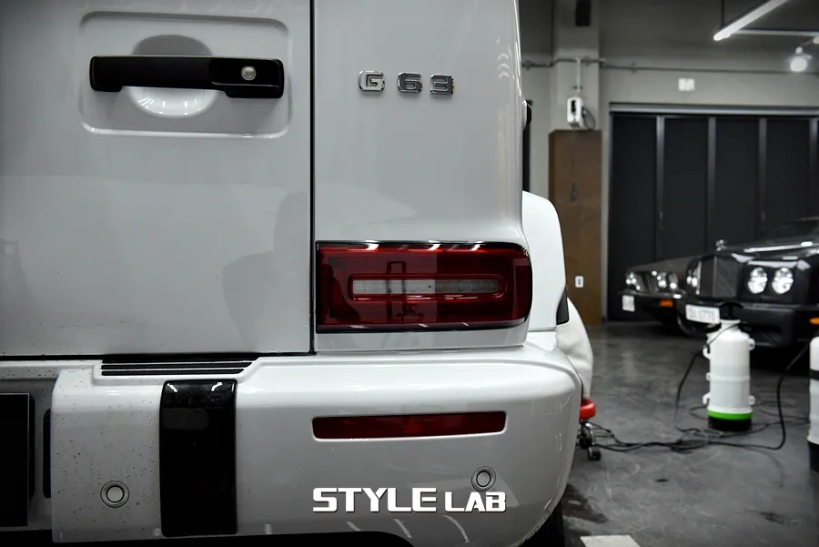 Mercedes-Benz G63 AMG PPF施工事例：費用目安と仕上がり 施工写真 2-3