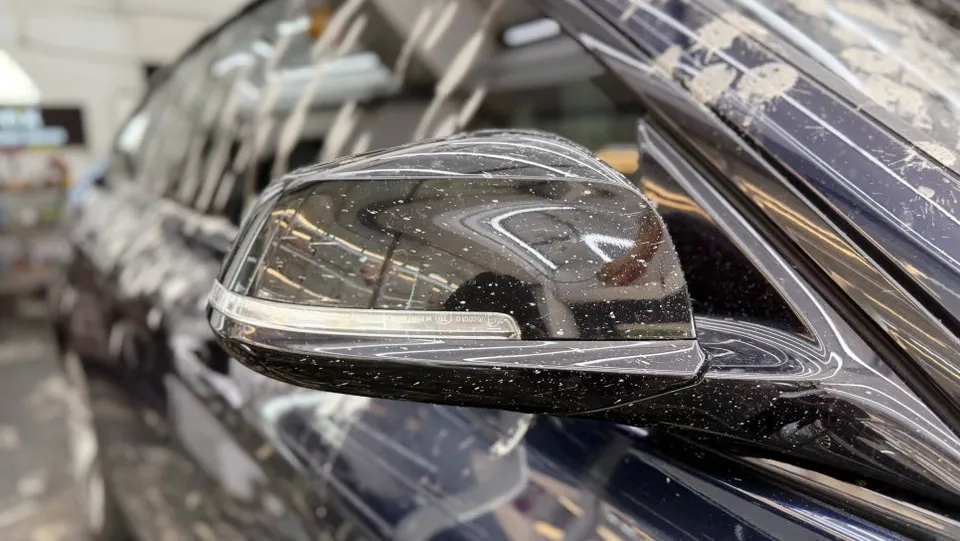 BMW 3 Seriesのガラスコーティング事例 施工写真 2-1
