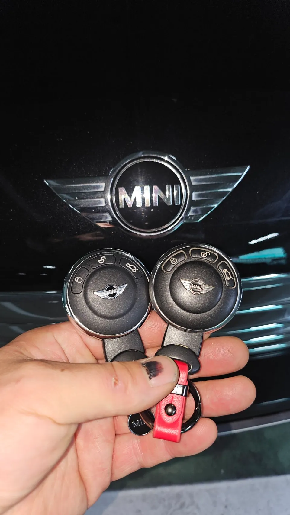 MINI Countryman oem options installation result