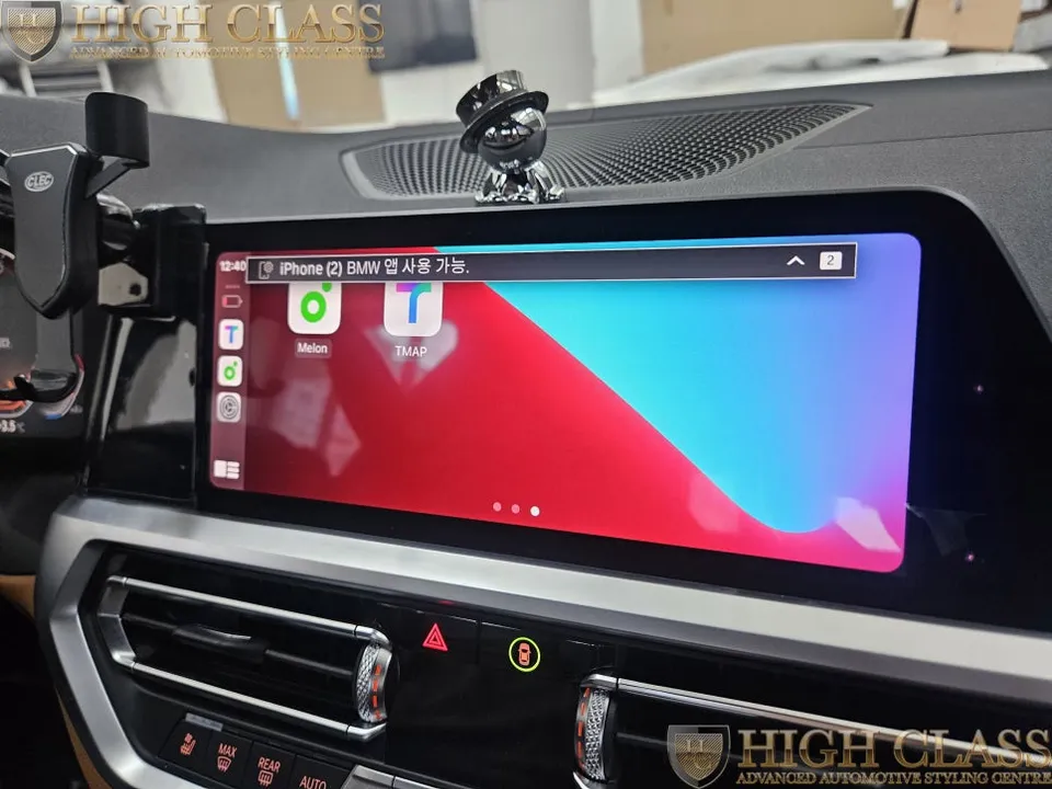 BMW 3 SeriesのAndroid Auto・CarPlay取付事例 施工写真 6