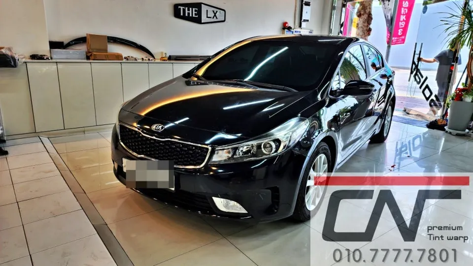 Kia K3のカーフィルム施工事例｜費用目安と仕上がり 施工写真 1-3