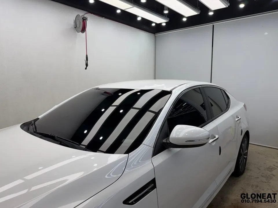 Kia K5のカーフィルム施工事例｜費用目安・仕上がり 施工写真 1-3