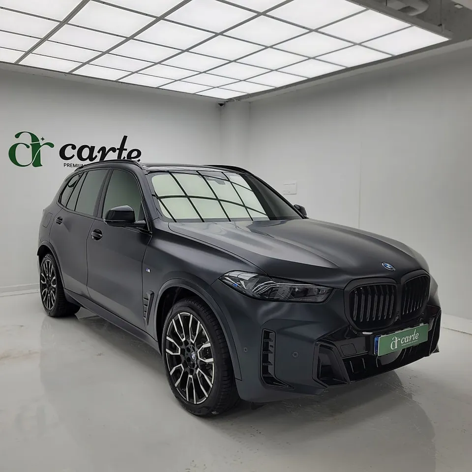 BMW X5のPPF施工事例 施工写真 4-2