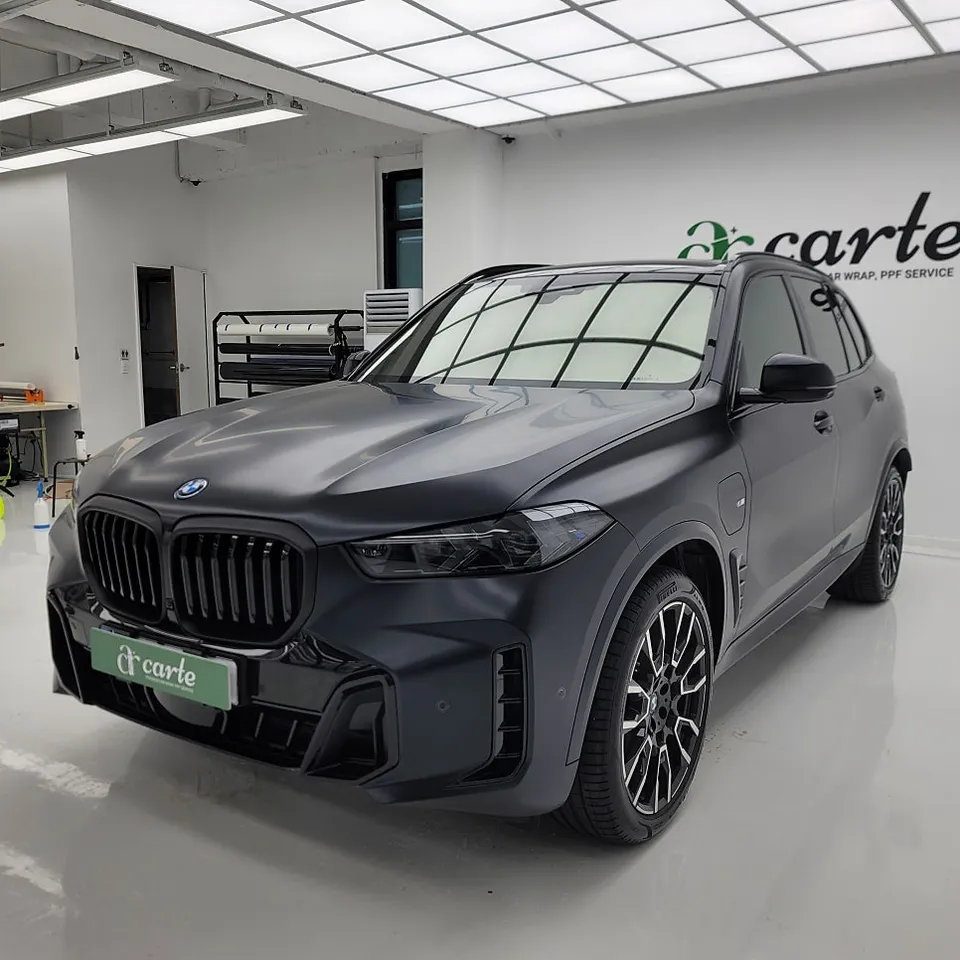 BMW X5のPPF施工事例 施工写真 1-3