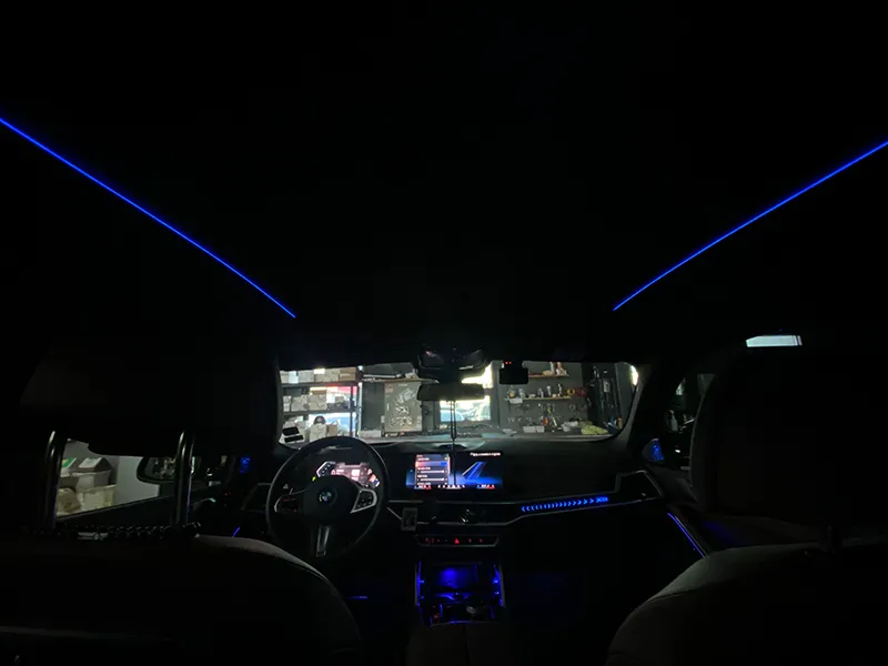 BMW X7 ambient lighting - BMW X7 Ambient Lighting Upgrade: A Mood Lighting Transformation photo 3