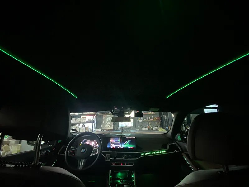 BMW X7 ambient lighting - BMW X7 Ambient Lighting Upgrade: A Mood Lighting Transformation photo 4