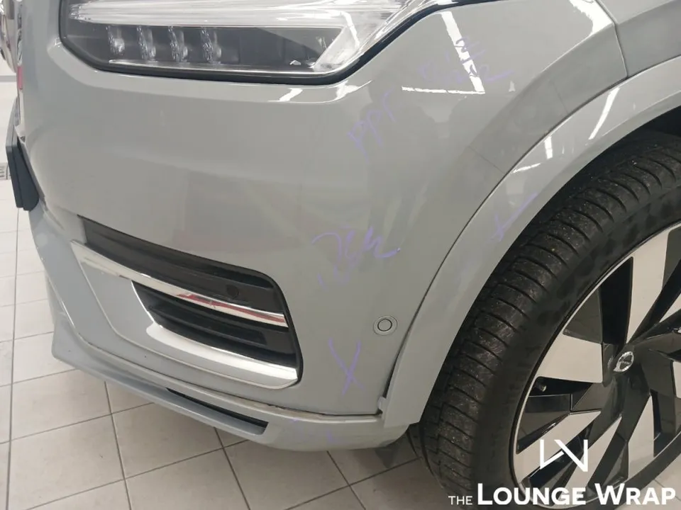 Volvo XC90のPPF施工事例：韓国での実例と費用目安 施工写真 3-1