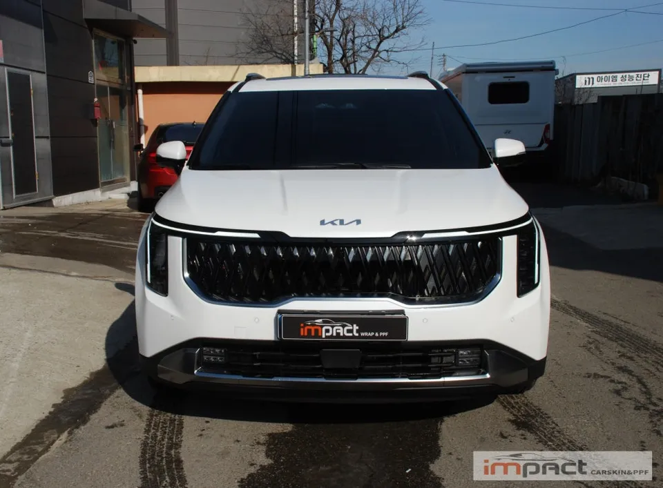 Kia Carnival 4th Gen PPF施工事例｜費用目安と仕上がり 施工写真 4-2