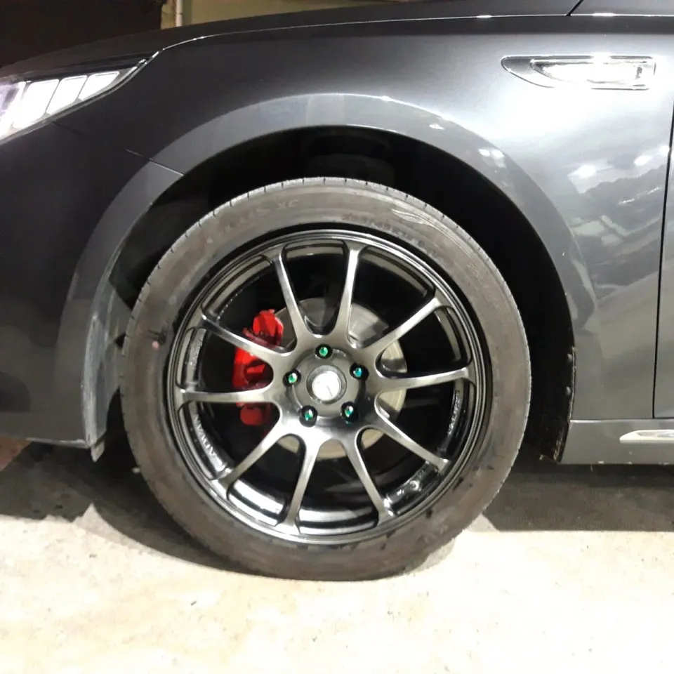 Kia K5 tires - Kia K5 Tire Replacement Review: Advan Racing RS Wheels photo 3