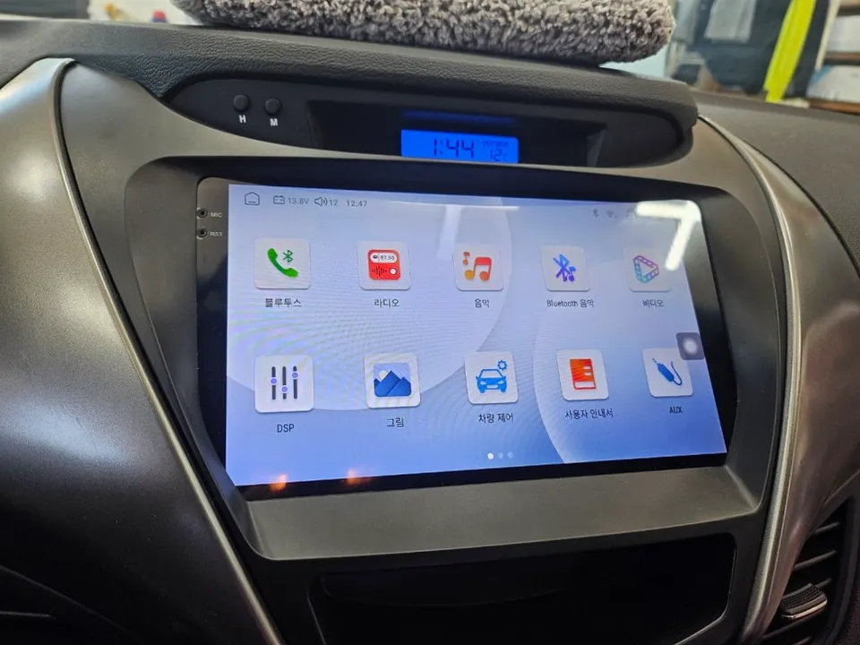 Hyundai Elantra MDのAndroid Auto・CarPlay取付事例 施工写真 2-2