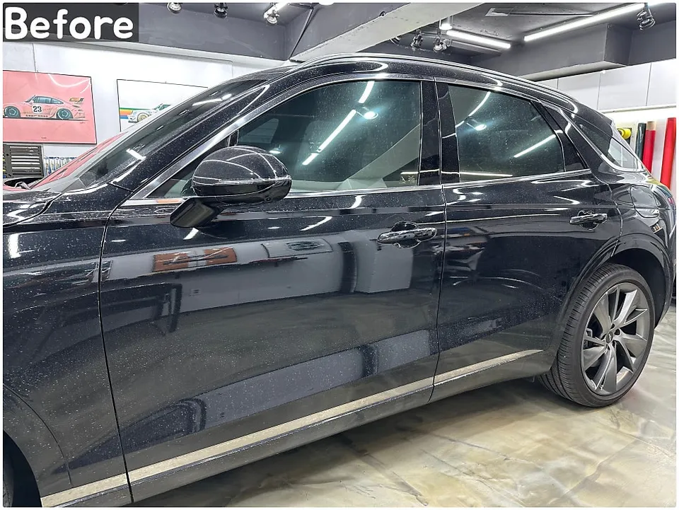 Genesis GV70 vinyl wrap - Genesis GV70 Vinyl Wrap Review: Chrome Delete for a Sleek Look photo 4
