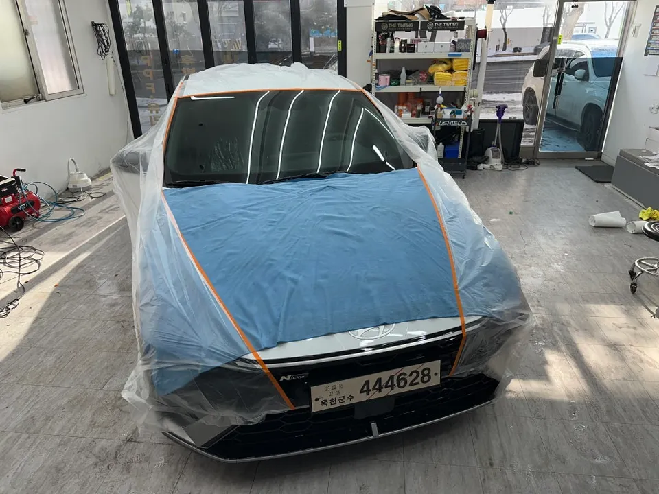 Hyundai Elantra CN7 Window Tinting Review: Heat Rejection Film photo 14