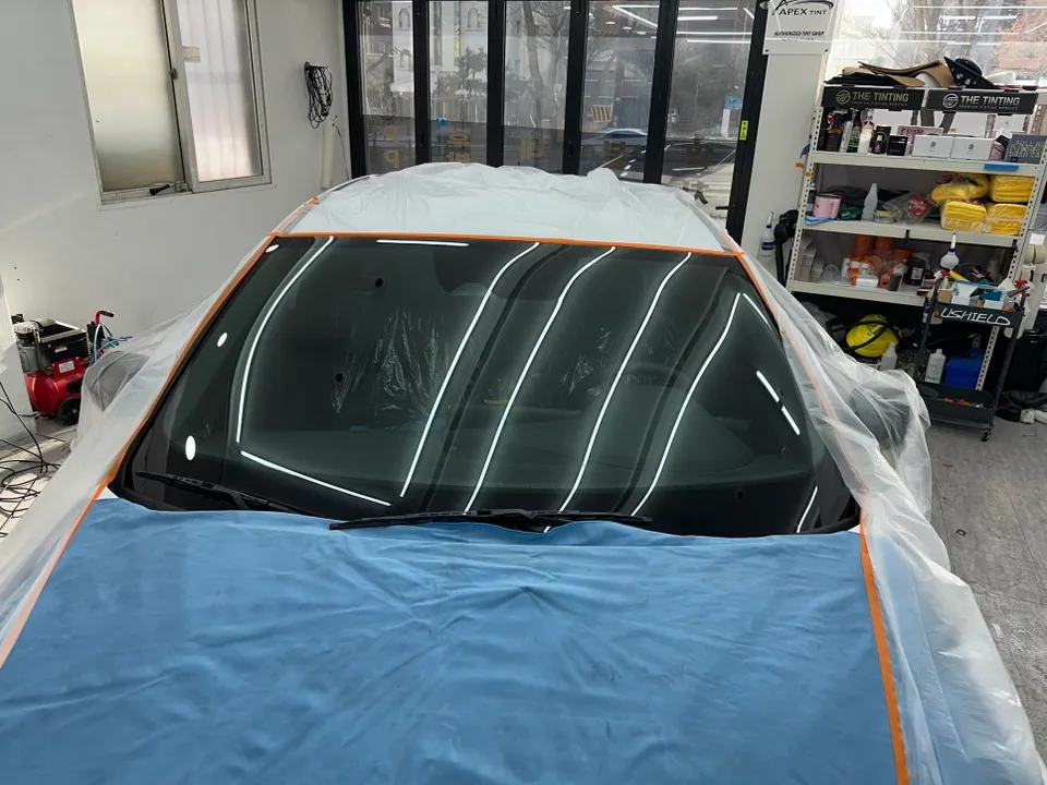 Hyundai Elantra CN7 Window Tinting Review: Heat Rejection Film photo 15