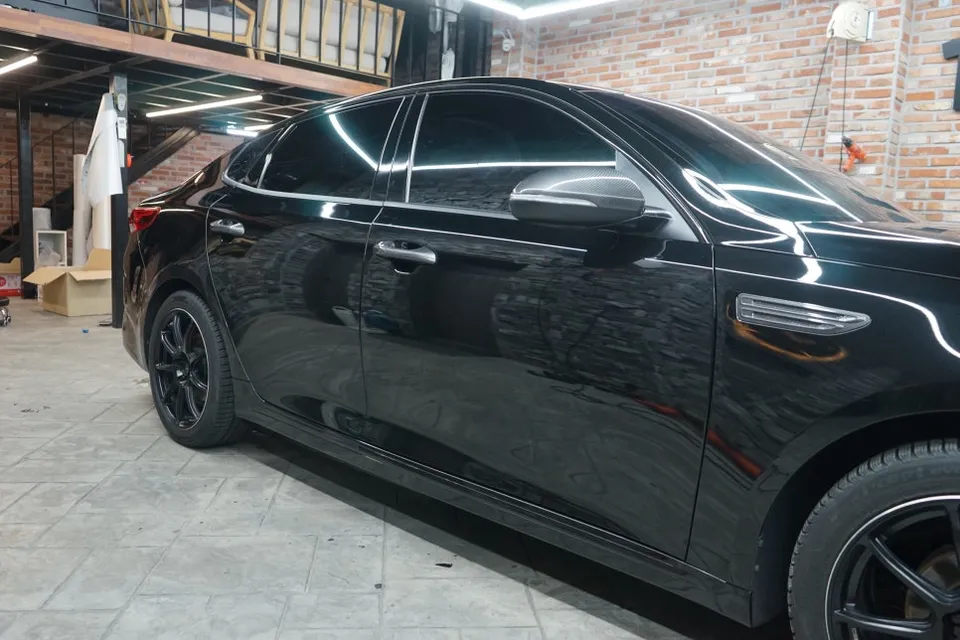 Kia K5 Vinyl Wrap Review: All-Black Chrome Delete Transformation