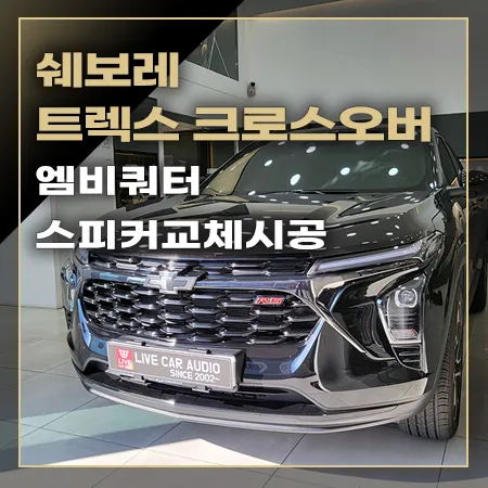 Chevrolet Trax Crossover car audio installation result