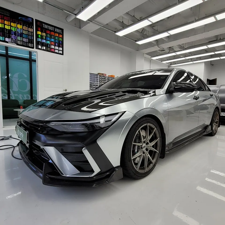 Hyundai Elantra N ppf installation result