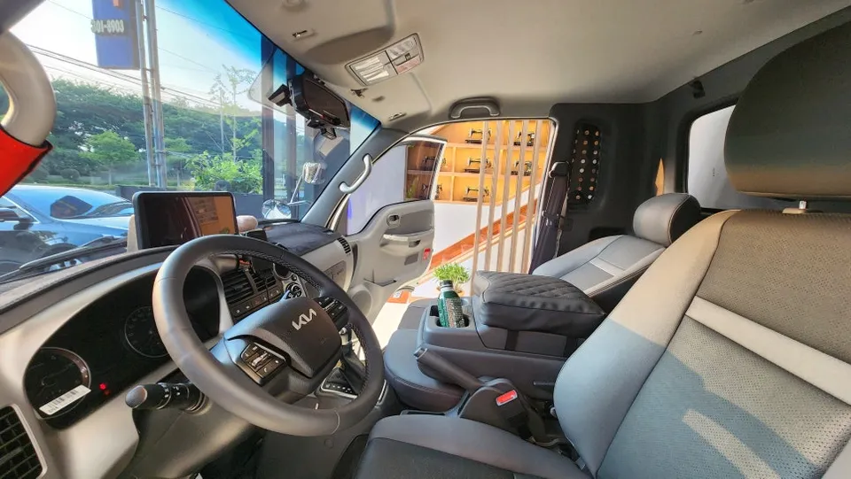 Kia Bongo 3 interior customization - Kia Bongo 3 Interior Customization Review — Cost & Comfort photo 2