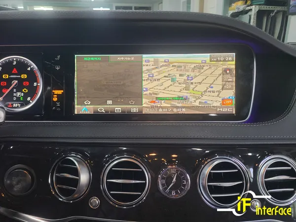 Mercedes-Benz S-Class W222のドラレコ取付事例|費用目安・仕上がり 施工写真 1-2