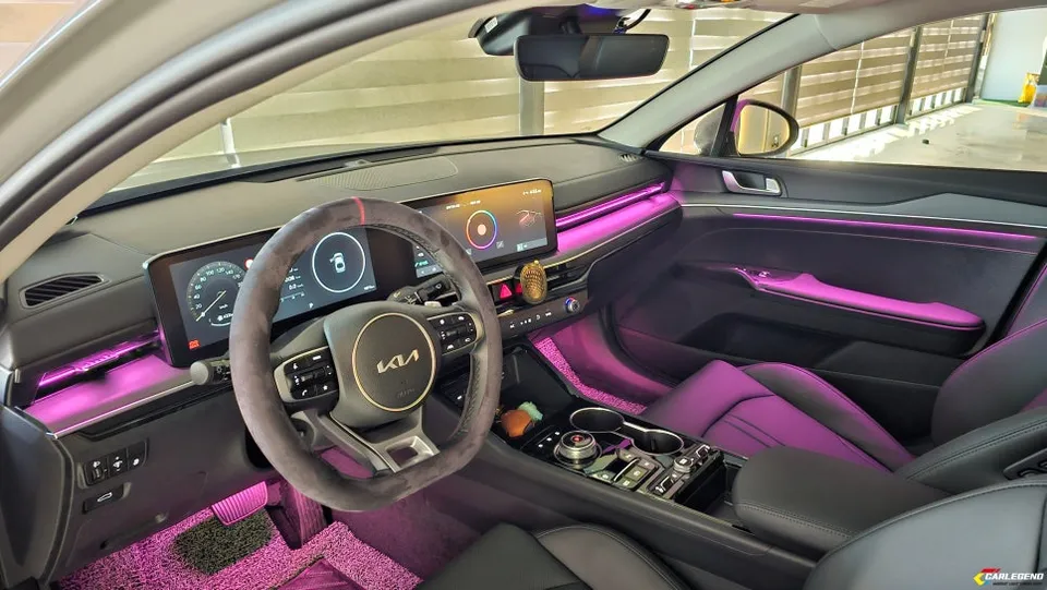 Kia K5 ambient lighting - Kia K5 Ambient Lighting Review: Custom Fit & Cost photo 4