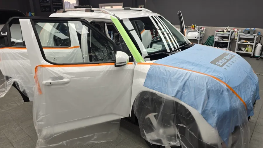 Hyundai Casper Electricのカーフィルム施工事例｜費用目安・仕上がり 施工写真 2-1