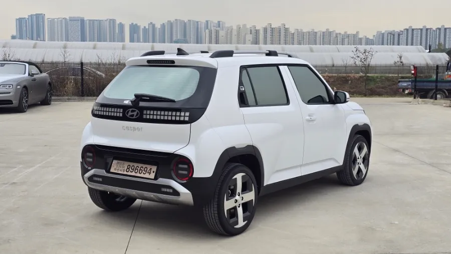 Hyundai Casper Electricのカーフィルム施工事例｜費用目安・仕上がり 施工写真 1-2