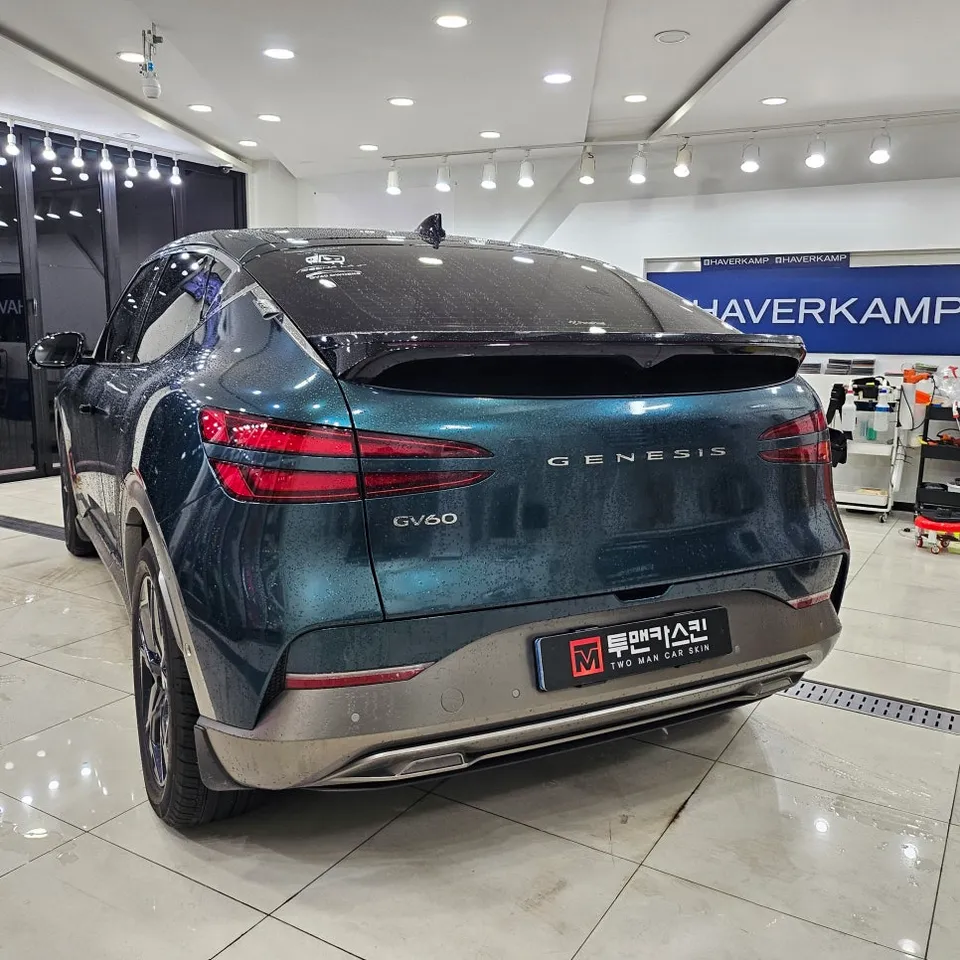 Genesis GV60 vinyl wrap - Genesis GV60 Vinyl Wrap Review: Dragon Scale Red Cost & Results photo 7