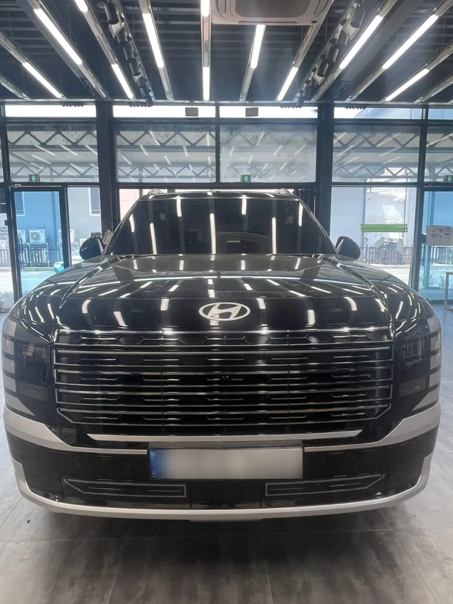 Hyundai Palisadeのカーラッピング事例｜クローム除去で印象激変 写真