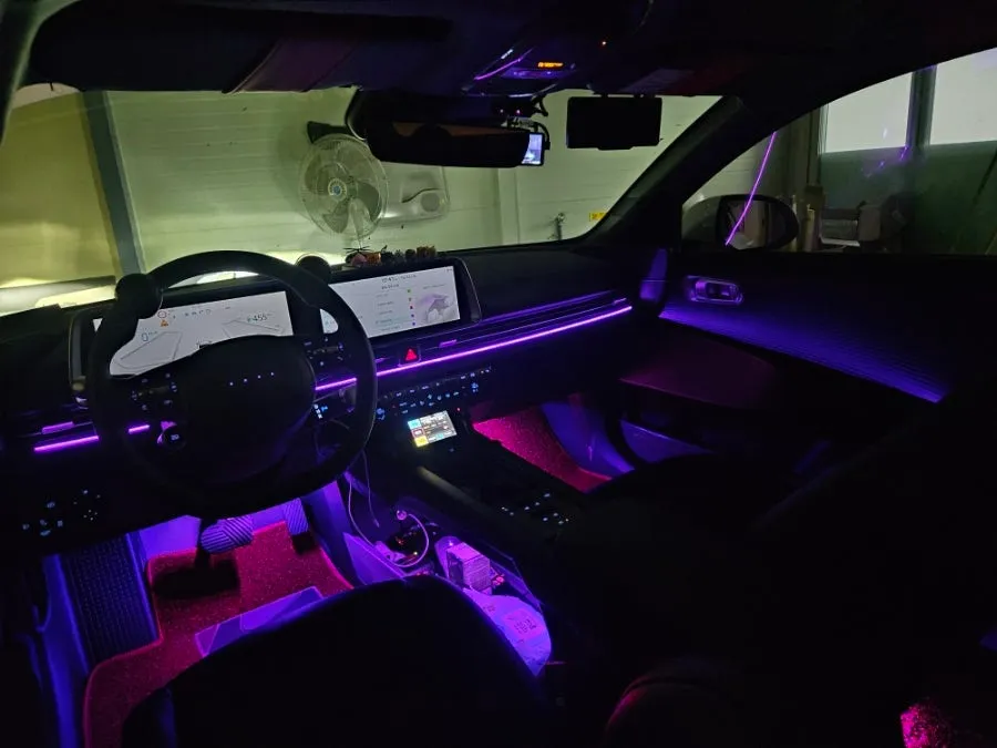 Hyundai IONIQ 6 Ambient Lighting Review — Enhanced Interior