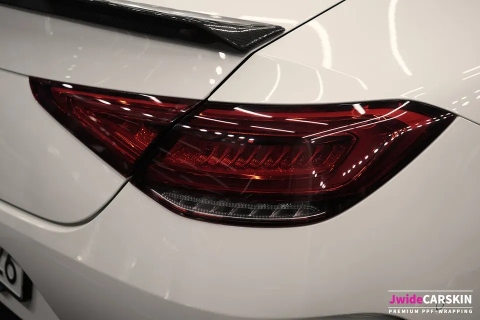 Mercedes-Benz CLS300D C257 ppf - Mercedes-Benz CLS300D C257 PPF Review — UV Protection & Smoked Lo photo 3