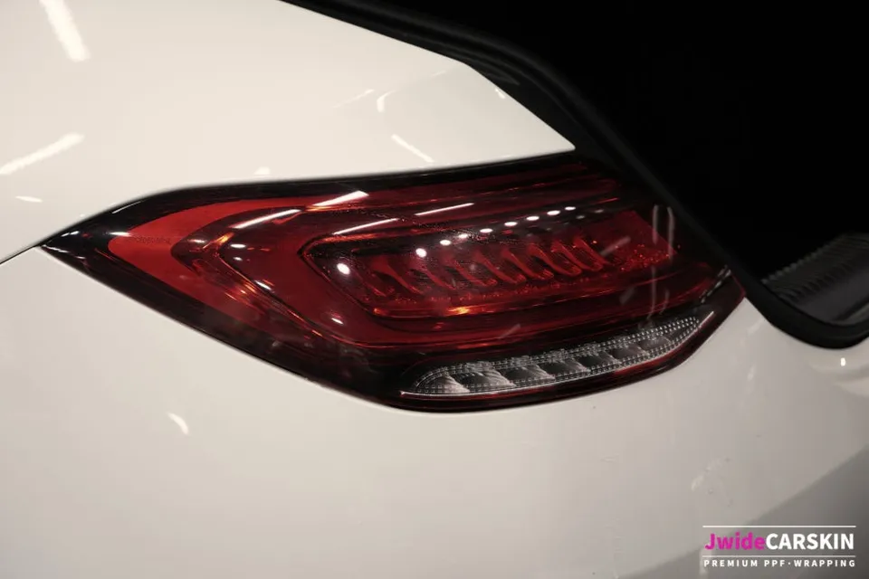 Mercedes-Benz CLS300D C257 ppf - Mercedes-Benz CLS300D C257 PPF Review — UV Protection & Smoked Lo photo 5