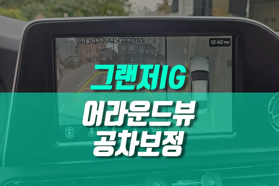 Hyundai Grandeur IG surround view camera review