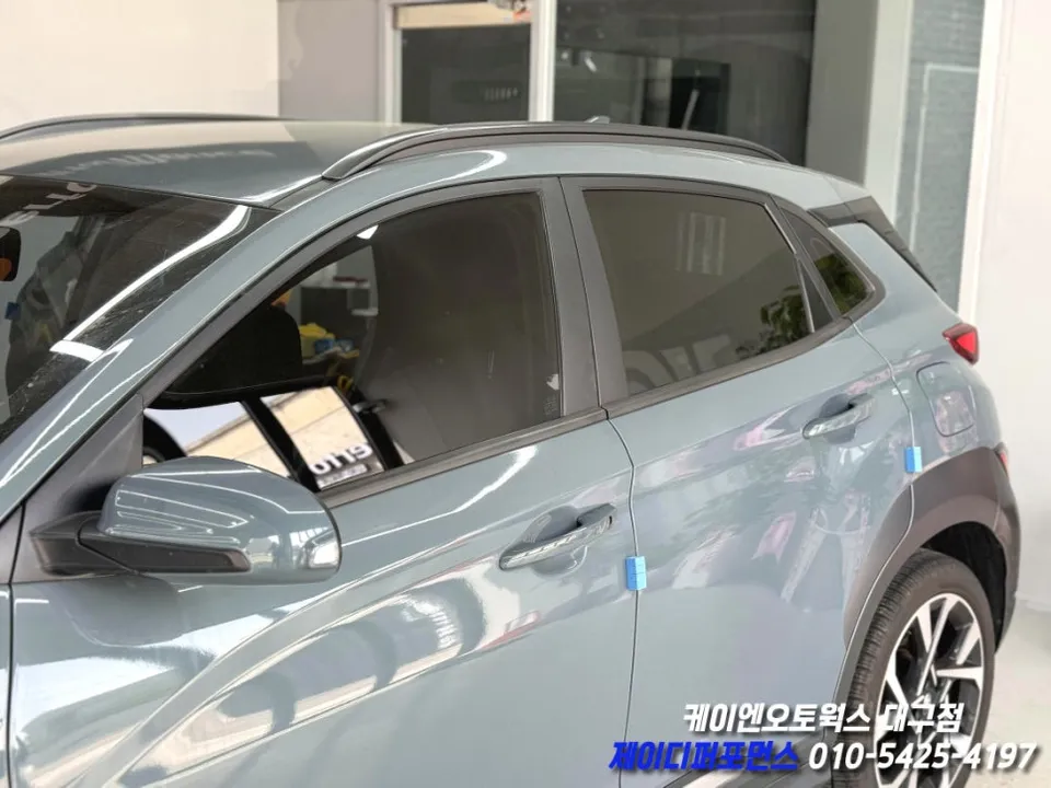 Hyundai Konaのカーフィルム施工事例 写真
