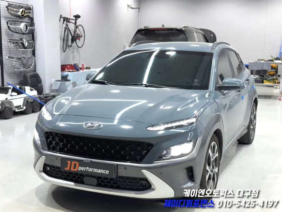 Hyundai Konaのカーフィルム施工事例 施工写真 6