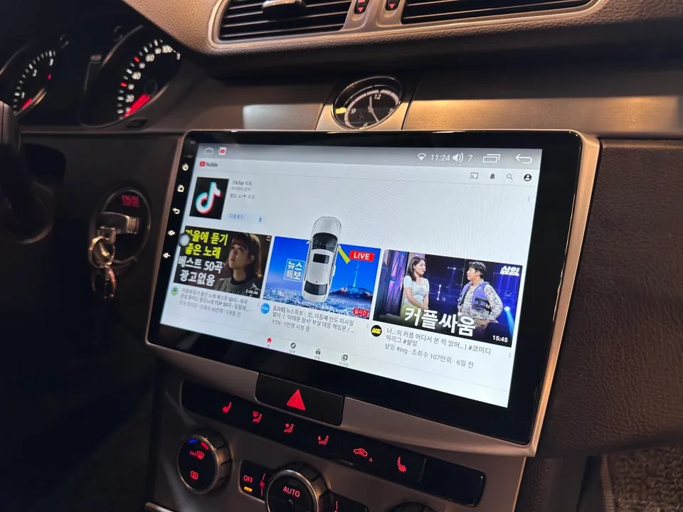 Volkswagen CCのAndroid Auto・CarPlay取付事例 施工写真 3