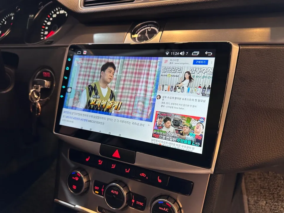 Volkswagen CCのAndroid Auto・CarPlay取付事例 施工写真 4
