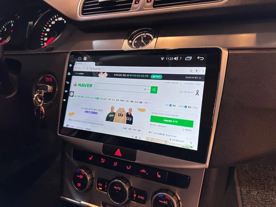 Volkswagen CCのAndroid Auto・CarPlay取付事例 施工写真 6