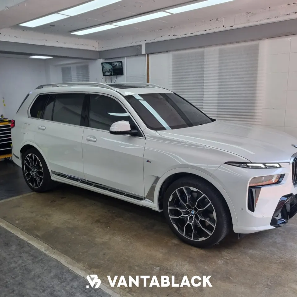 BMW X7のPPF施工事例|サンルーフの熱線遮断効果 施工写真 3-1