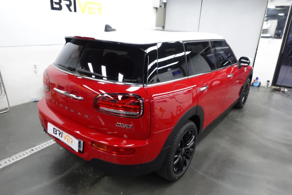 MINI Clubmanのカーラッピング事例｜ブラックPPFで高級感アップ 施工写真 4-1