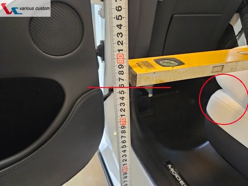 Tesla Model Y interior customization - Tesla Model Y Rear Seat Recliner & Flat Conversion Review photo 4