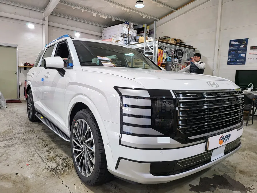 Hyundai Palisade LX3 カーフィルム施工事例|費用目安・仕上がり 施工写真 3-1