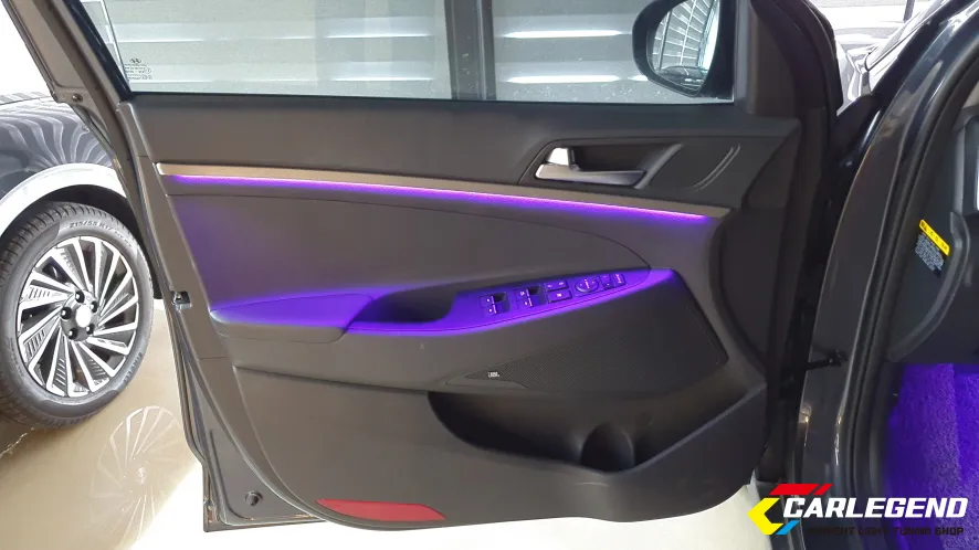 Hyundai Tucson NX4 ambient lighting - Hyundai Tucson Ambient Lighting Review — Premium Interior LED Upg photo 5