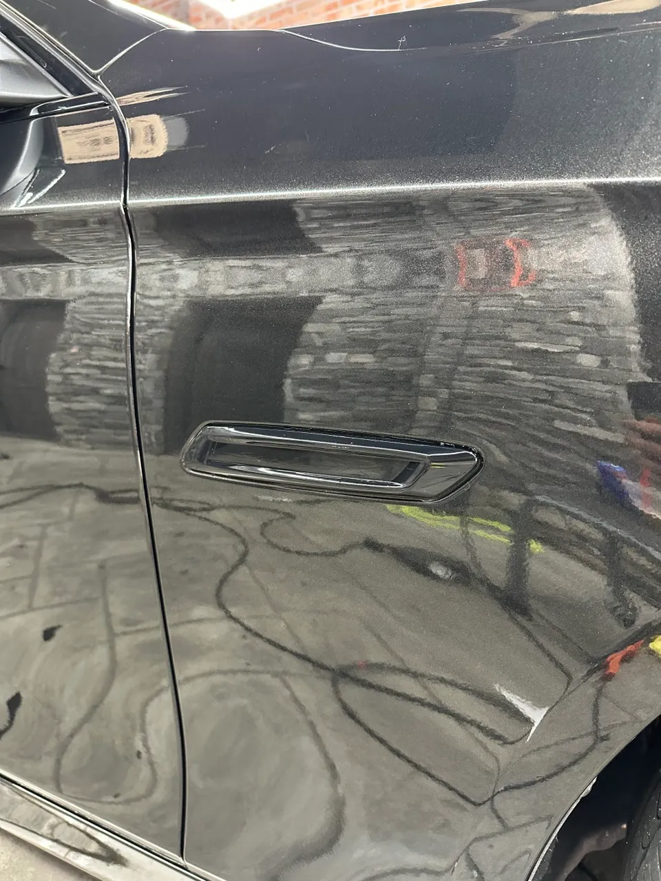 BMW 530i vinyl wrap - BMW 530i Vinyl Wrap Review: Metal Black Gold Chrome Delete photo 6