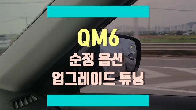 Renault Korea QM6 oem options installation result
