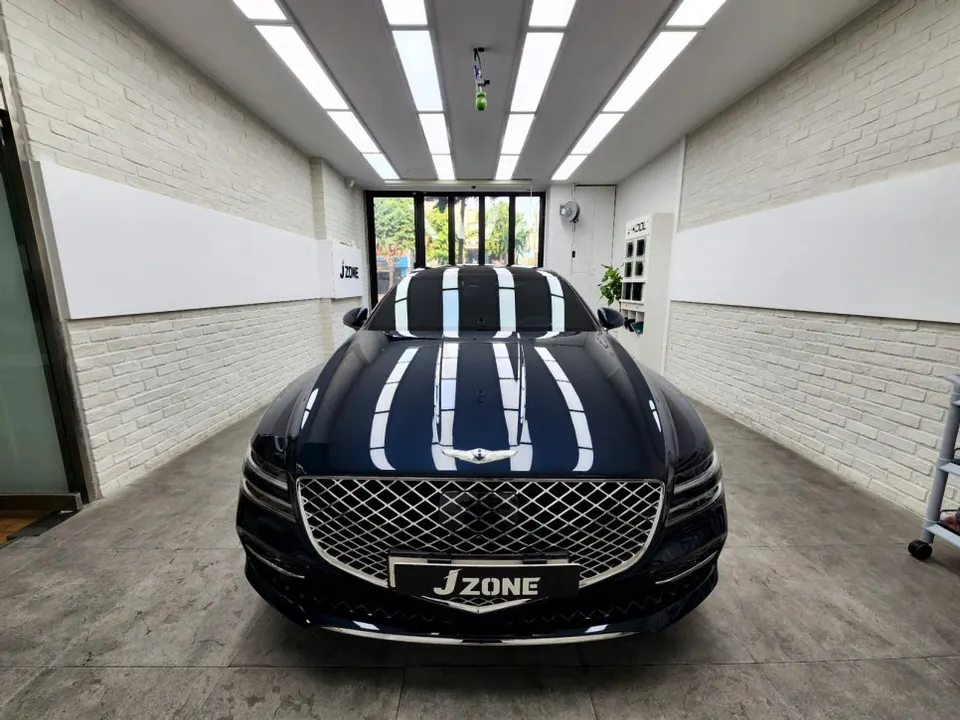 Genesis G80 PPF Review - J Zone Installation